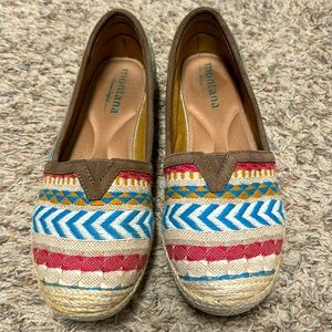 Montana Canvas Loafers 7.5